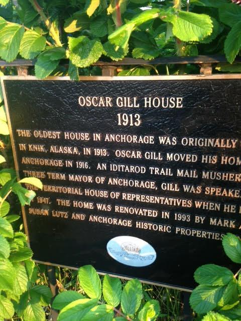 The Oscar Gill House Bed and Breakfast Anchorage Exterior foto